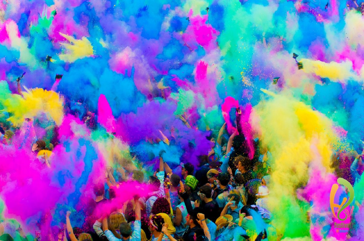 Colours On Holi And Science Scientific Reason For Holi Festival