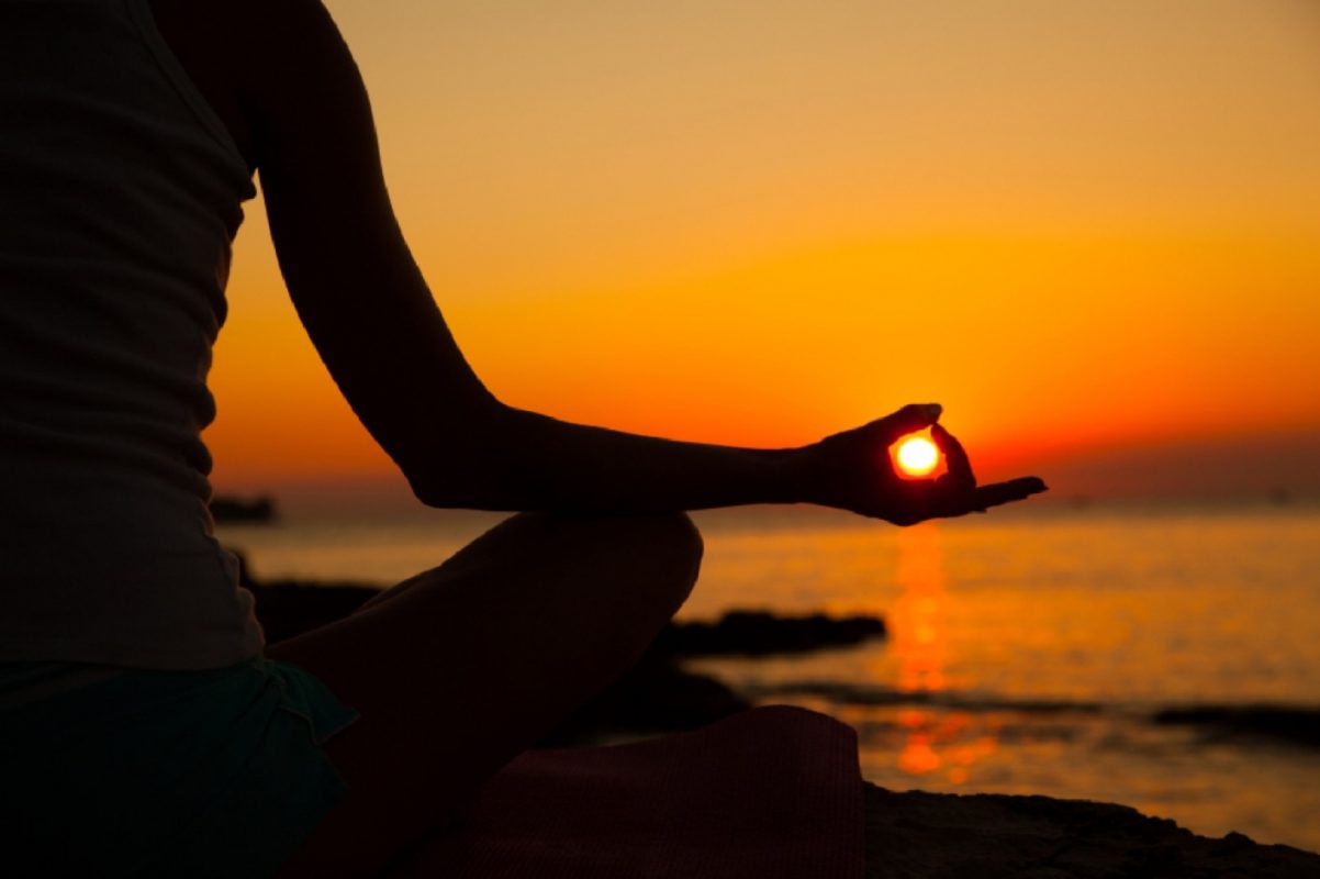 yoga at sunset wild heart