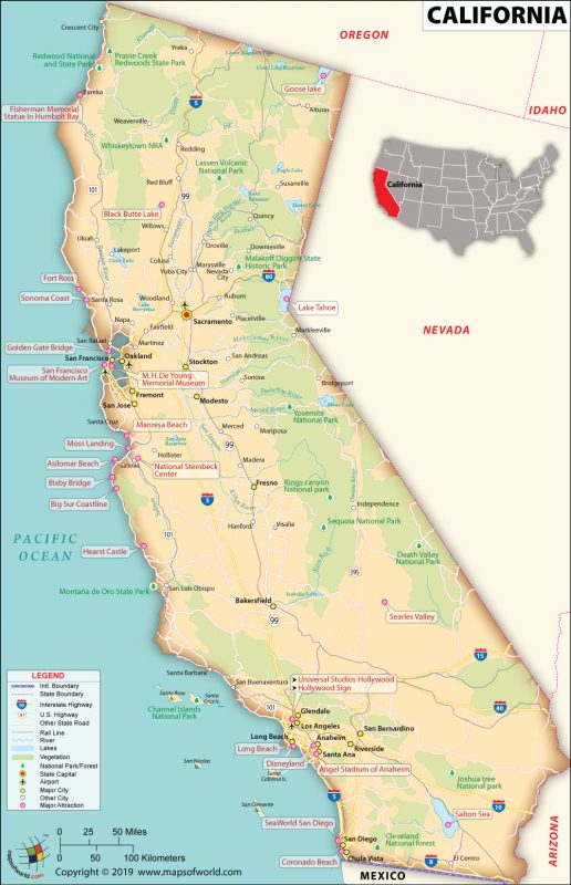 map-of-california | Table for Change