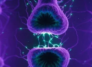 David Cox Explains How Neuroscience and Computer Science are Merging Detailed 3D scientific visualization of neural synapse firing neurotransmitters in the brain