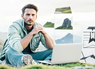 Great Lessons You Can Learn From Life Hiker standing on mountain ridge reflecting on life lessons