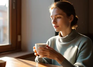 Great Solutions On How To Deal With Social Anxiety Composed person relaxing calmly in cozy sunlit cafe finding inner peace