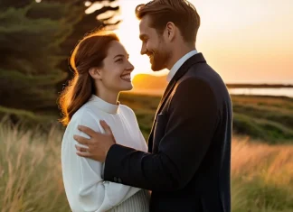 Great Ways On How To Deepen Your Bond With Your Spouse Loving married couple sharing tender embrace outdoors during warm sunset