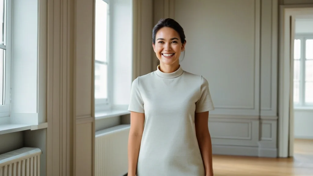 Tips To Increase Your Self Worth Today Confident smiling woman standing tall with authentic self-assurance
