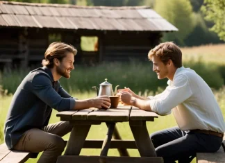 Friendship test, can make your friendship stronger Two trusted friends sharing sincere supportive conversation outdoors