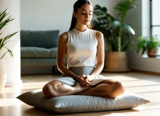 Mindfulness: How to Do It Person meditating mindfully on cushion in peaceful sunlit studio