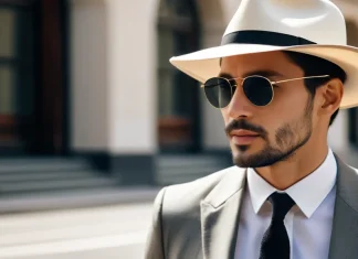 The Reason Why People Who Underwent Scalp Micropigmentation Should Avoid Sun Exposure Well groomed man wearing protective sun hat and sunglasses on sunny day