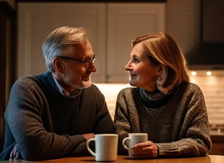 Habits That Will Ruin Your Marriage Loving couple having thoughtful sincere conversation at kitchen table